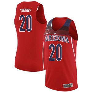 Men's Nike #20 Navy Arizona Wildcats Limited Basketball Jersey